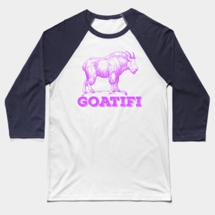 GOATIFI Purple Sector Edition Baseball T-Shirt